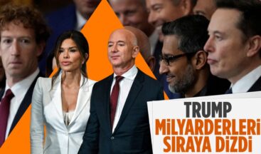 ABD’nin teknoloji devleri Trump’ın yemin töreninde