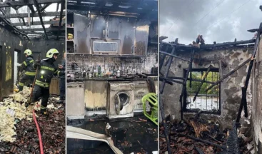 Çakmaklı oyun yangınla sonuçlandı: Ev kullanılamaz hale geldi!