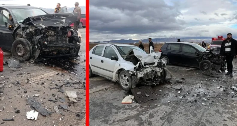 O ilimizde yürek yakan kaza: Karı-koca hayatını kaybetti! 3 yaralı